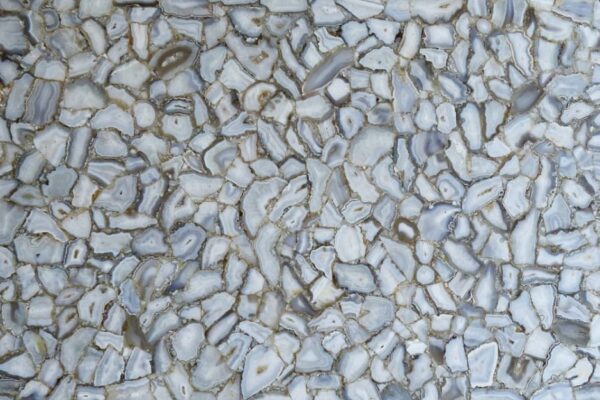 blue less agate semi precious stone