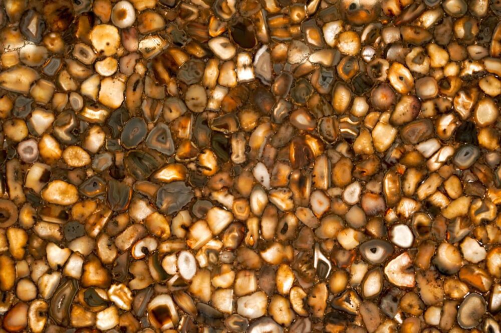 brown agate semi precious stone