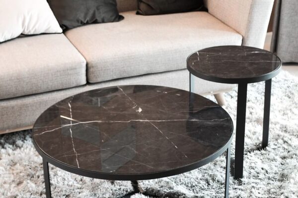 belgium black table top